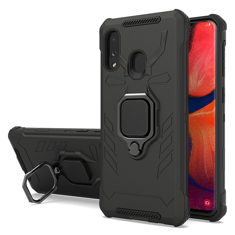New Android Flexible Ring Holder Kickstand Phone Covers For Samsung A20S A51 A71 A21S