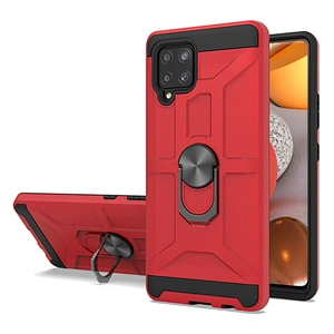 Hot In America Armor Cover Magnetic Metal Ring Stand Cell Phone Case For Samsung A42 5G S30 Plus Ultra