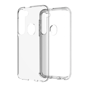 Highlight effect clear cover phone case accept custom printed for Motorola G Stylus Power 2020 Fast