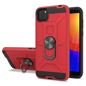 Luxury design hybrid case cellular kickstand ring phone case for Huawei Y5P 2020 Y6P Y7P