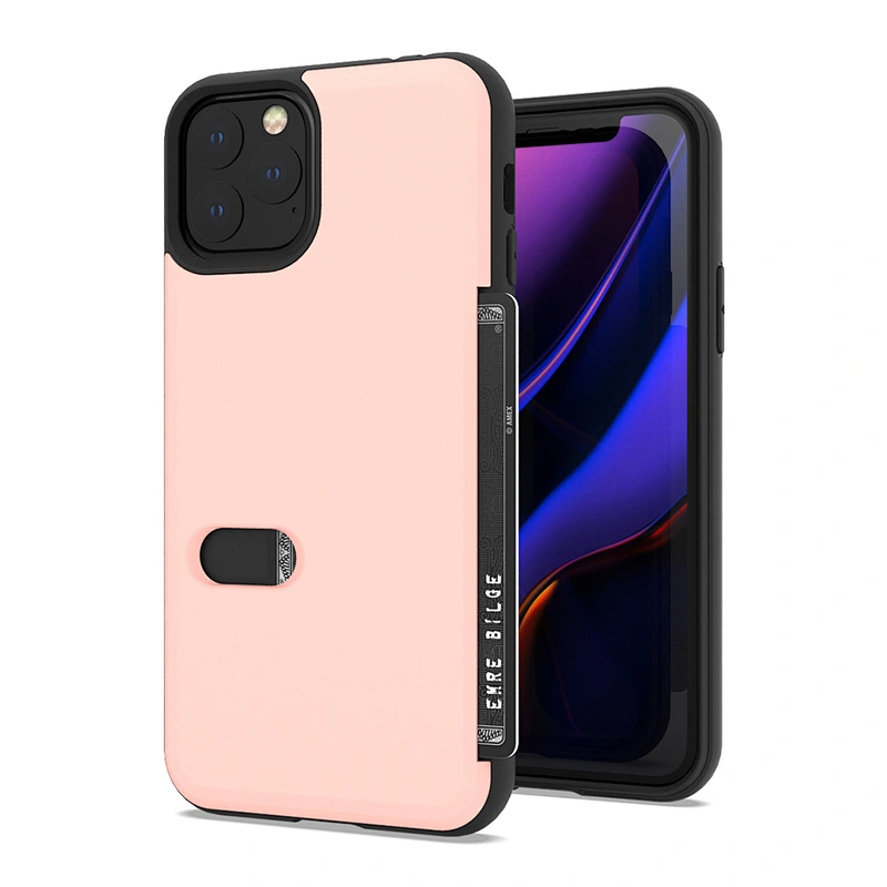 New Design Shockproof Mobile Covers Phone Case with Card Slot for iPhone 11 Pro Max