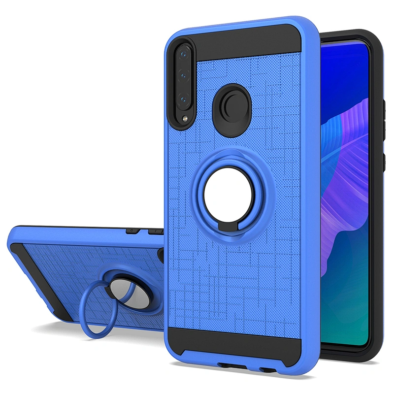 Hybrid Kickstand TPU case With Holder Phone Cover For Huawei Y6P Y7P 2020 P40 Lite