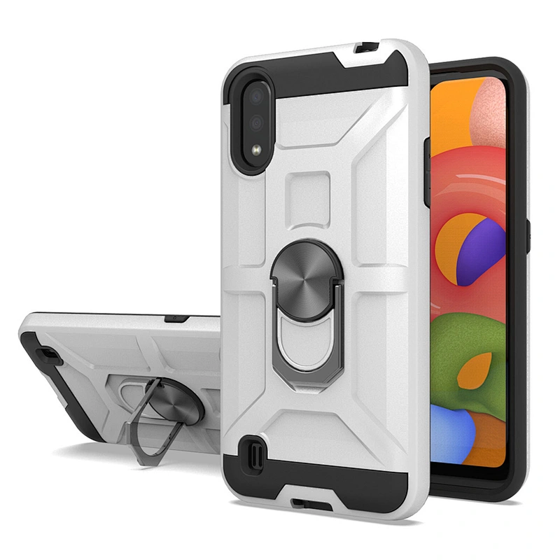 wholesale mobilephone case ring holder phone case with low price for Samsung A01 A015F A21 A51 A71