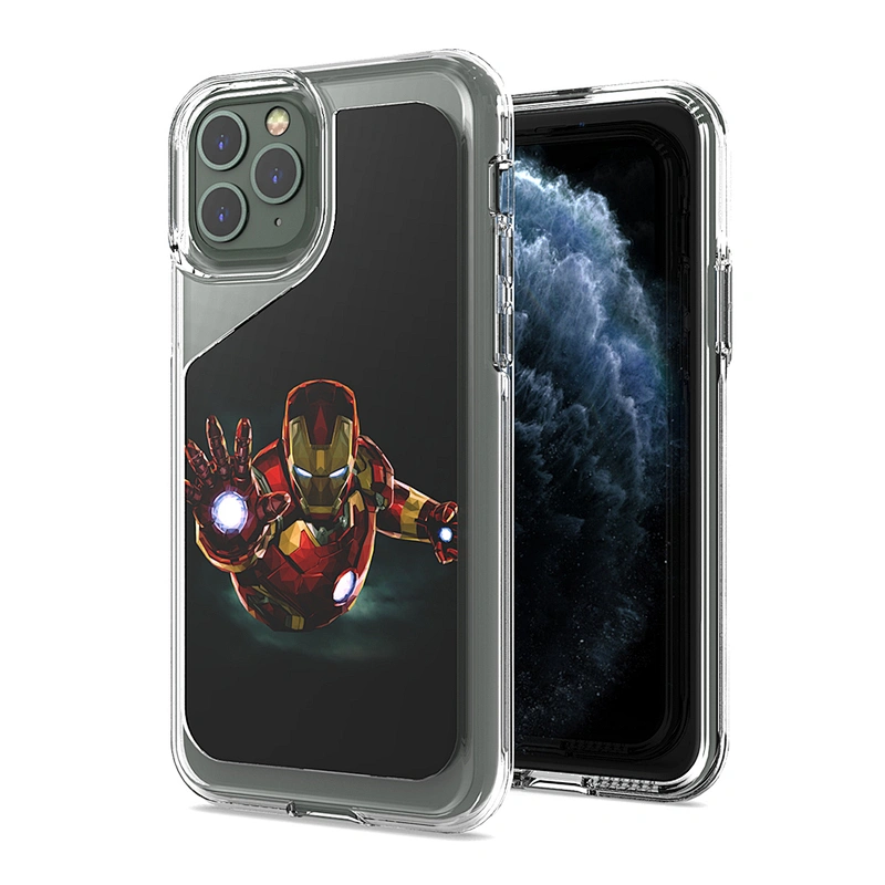 New arrival luxury New Design 2 in 1 PC TPU  IMD mobile phone case For IPhone 11 Pro