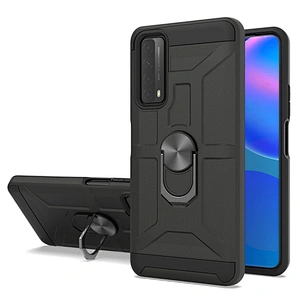 Shockproof phone metal ring kickstand case mobile cover for Huawei Y9A Y7A