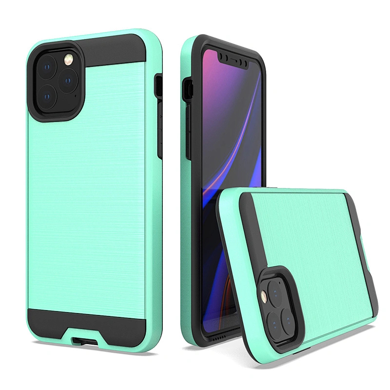 wholesale cell phone accessories in China new arrival brushed phone case for iphone XI