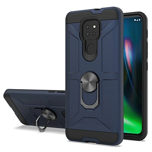 Hot selling mobile phone back covers with ring kickstand for Motorola G7 G9 Play E7 Plus