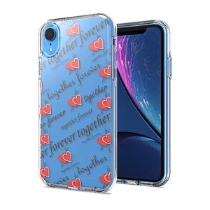 Best quality phone accessories clear tpu customized printing pc mobile case with for Iphone XR