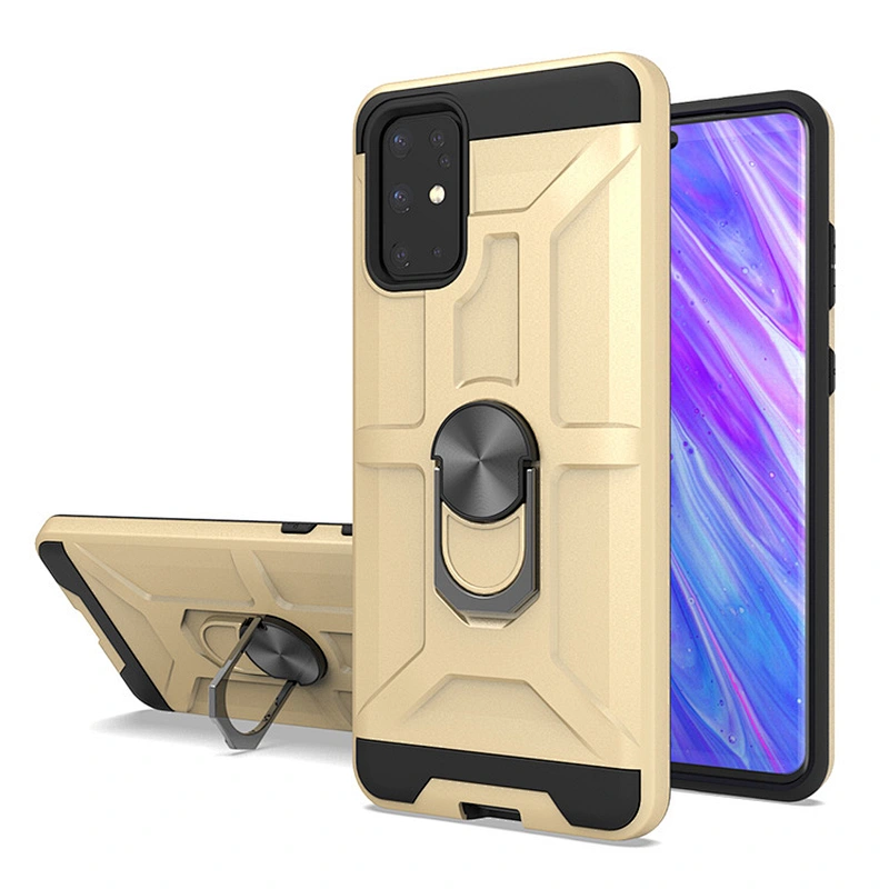 New models phone accessories tpu pc mobile cover cases with ring kickstand for Samsung S20 Ultra Plus