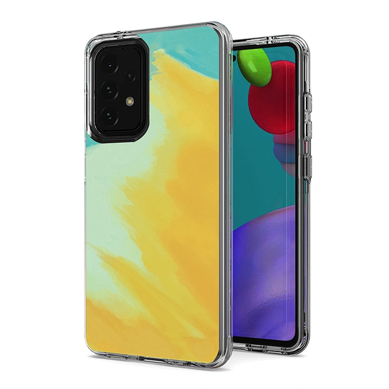 Beautiful colors customized printed covers mobile phone cases for Samsumg A12 A32 A72 A52