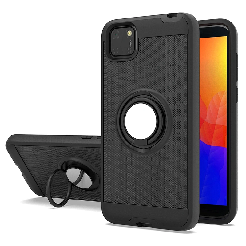 360 degrees rotatable finger ring holder phones cover case for Huawei Y5P Y6P Y7P 2020