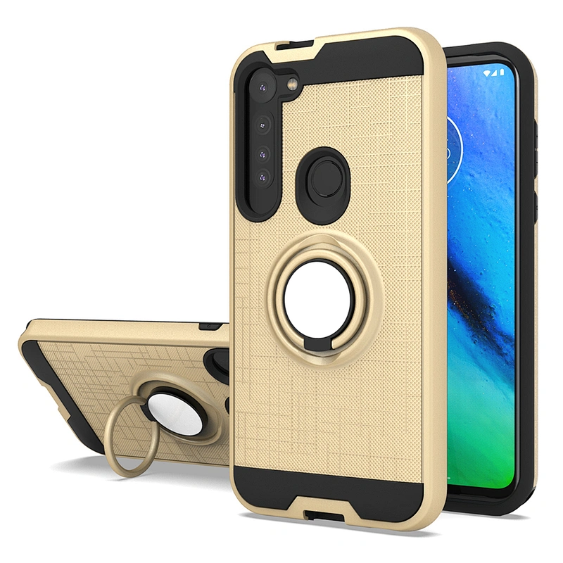 Multi colors accesorios de celulares 360 ring cell phone case for Motorola Moto G Stylus