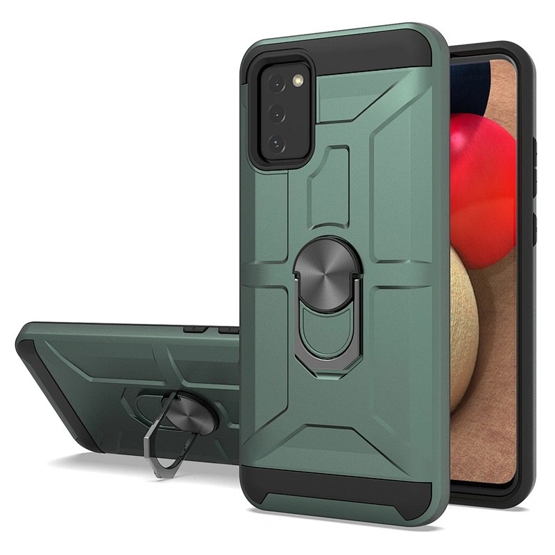 New models functional ring holder phone case cover fundas movil for Samsung A02 A02S US