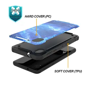 slim protective case for Motorola MOTO E6 Hard PC soft back cover