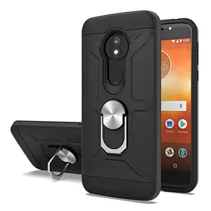 New arrivals midnight green phone case mobile housing with ring holder for Motorola E5 G6 Play