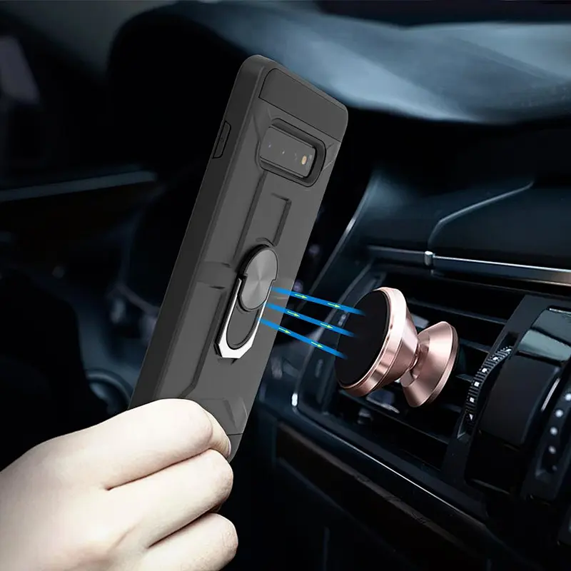 for Samsung S10 edge New Arrival Shockproof phone case cell phone case with ring holder