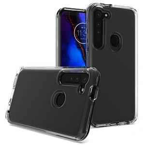 Highlight effect clear cover phone case accept custom printed for Motorola G Stylus Power 2020 Fast