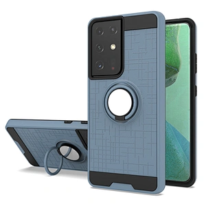 2021 Shockproof Cell Phone Case with 360 Ring Holder for Samsung S21 S30 Plus Ultra