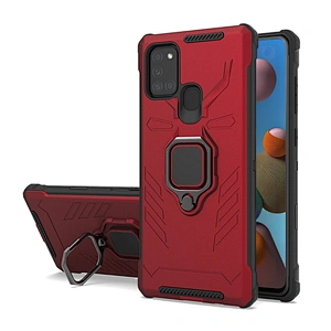 Amazon top selling shock proof cover mobile phone case with ring holder for Samsung A21S