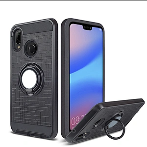 Mobile Phone Accessories TPU PC Smartphone Case With Ring Holder for Huawei Mate 30 Lite Pro