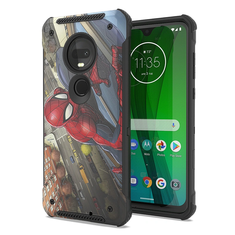 top selling phone case,fashionable phone back cover shockproof printed phone shell for Moto G7