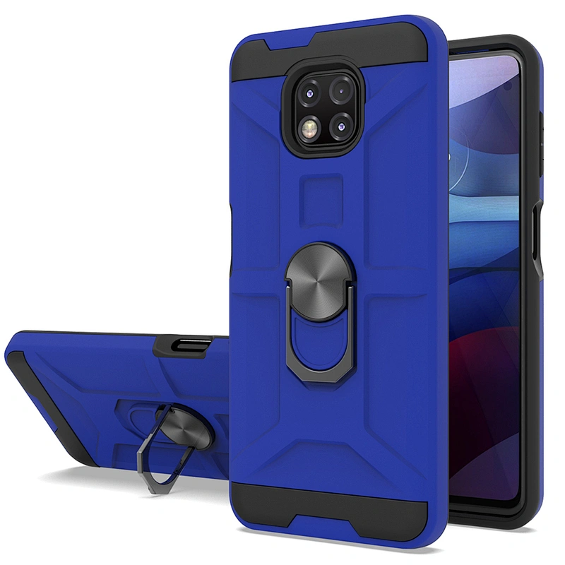 Factory direct supply ring kickstand cover phone cases for Mototola G Stylus Play Power 2021