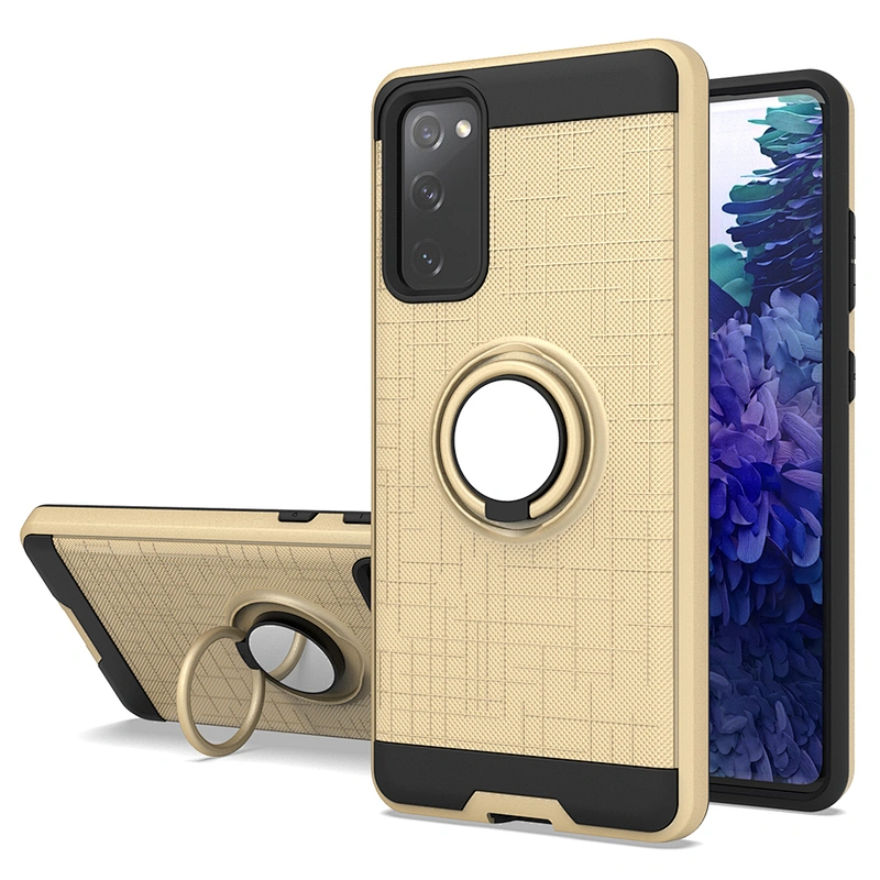 2021 Best seller mobile phone case with ring holder for Samsung S10 Plus Lite Ultra S20 FE Fan Edition