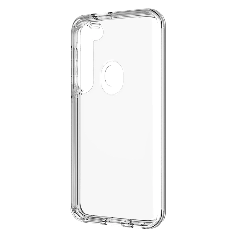Highlight effect clear cover phone case accept custom printed for Motorola G Stylus Power 2020 Fast