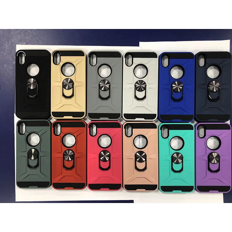 mobile case Kickstand ring holder cell back phone cover For Huawei P Smart 2019 Y8P Y9A Y7A
