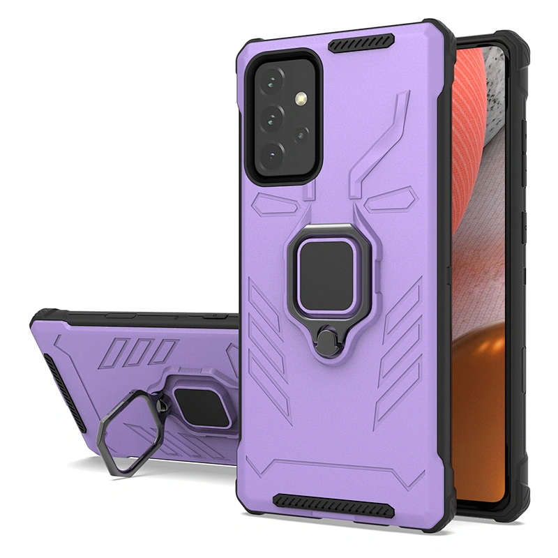 Accessories in 2021 anti fall cell mobile case phone covers with ring for Samsung A12 A52 A32 A72