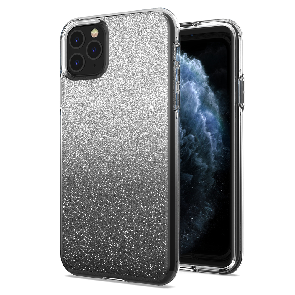 Sitemail wholesale custom design pc tpu glitter cell phone covers case for IPhone 12 pro max mini