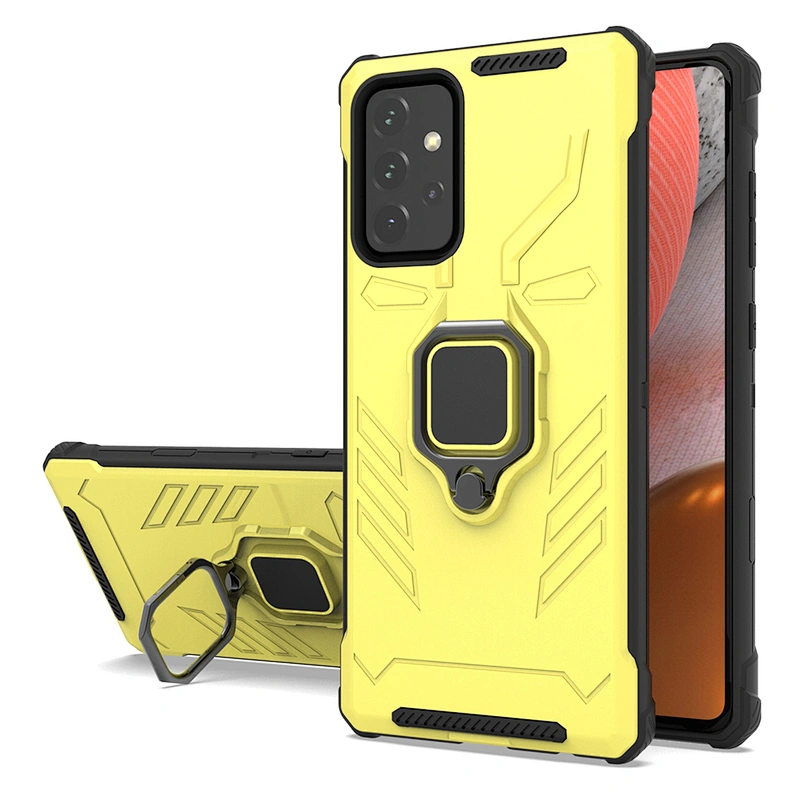 Accessories in 2021 anti fall cell mobile case phone covers with ring for Samsung A12 A52 A32 A72
