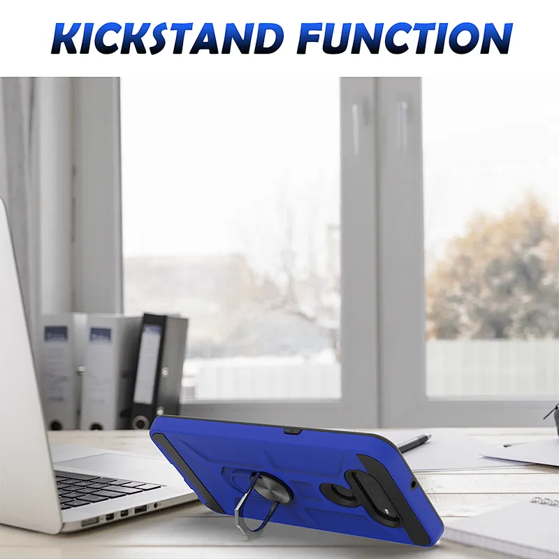 Fashion Style ring phone case cover with metal kickstand for Huawei P40 lite pro Y5P Y6P Y7P P SMART 2021 Y9A