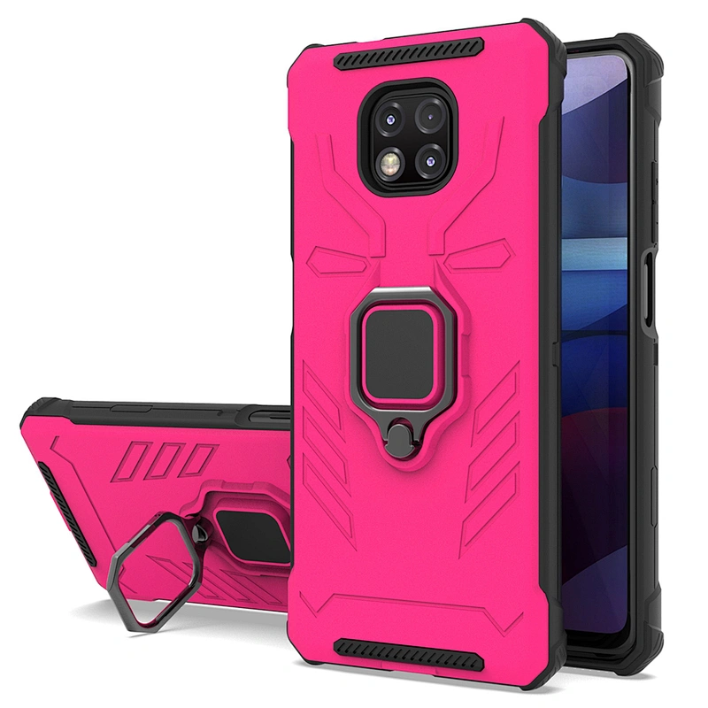 Verified Supplier Antishock Cell Phone Cases with 360 ring for Mototola G Stylus Play Power 2021