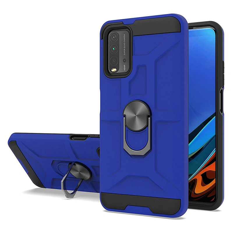 new arrivals kickstand fundas phone case with ring holder for Xiaomi 11 Redmi 9A Note 9S POCO M3