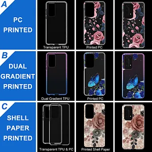 Custom Transparent Gradient Covers Guangzhou Mobile Phone Case For Apple iPhone 12 11 Pro Max SE