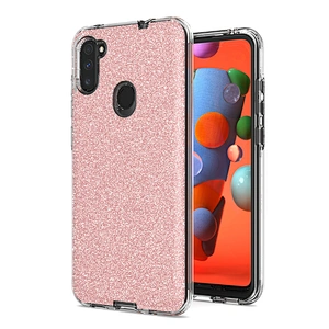 Transparent 3 in 1 Combo Bling Out Phone Case For Mi 10T LITE redmi 9A redmi 9C 10T