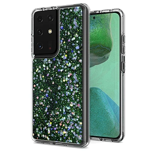 2021 Top Selling Back Case Fashionable Glitter Epoxy Design Case Telephone Phone Cover For Samsung S30 Ultra S21 Plus