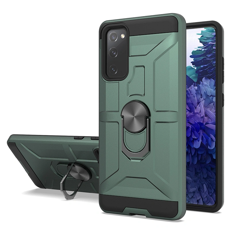Matte Finish Back Covers Mobile ring holder Phone Case 2021 For Samsung A42 S30 PLUS Ultra M31 A02S