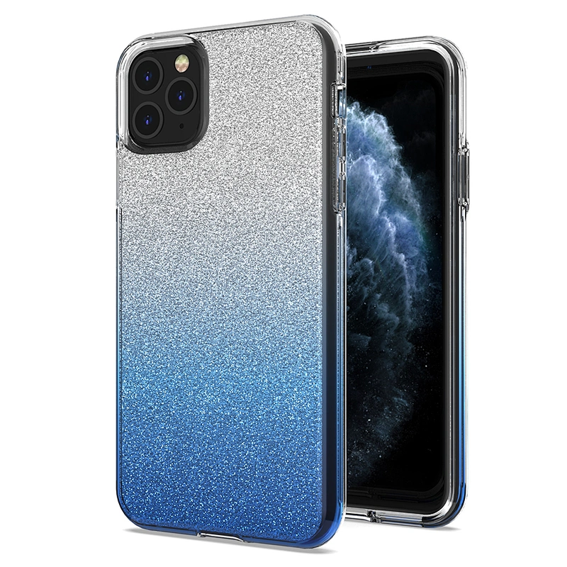 Sitemail wholesale custom design pc tpu glitter cell phone covers case for IPhone 12 pro max mini