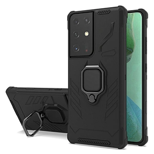 Soft TPU Slim Hard PC Phone Case With Ring Holder for Samsung S20 FE S30 Plus Ultra