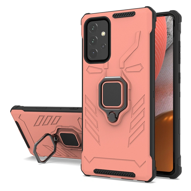 Accessories in 2021 anti fall cell mobile case phone covers with ring for Samsung A12 A52 A32 A72