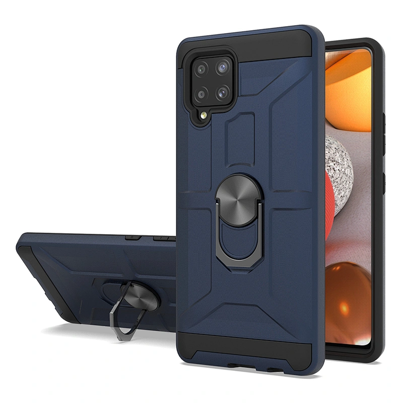 New arrival hard phone case with kickstand cover for Samsung A12 A42 M31