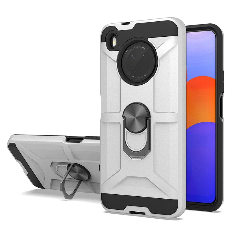 Back Cover Hard Kickstand Ring Holder Cell Phone Cases For Huawei Y6P Y7P Y5P 2020 Y8P Y9A Y7A