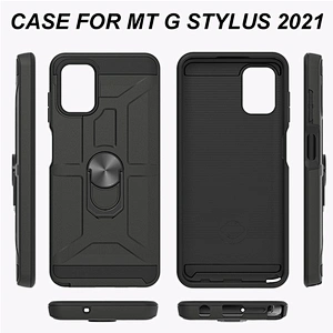 phone case cover with ring holder accesorios para celulares for MOTO E7 E 2021 G8 G power stylus