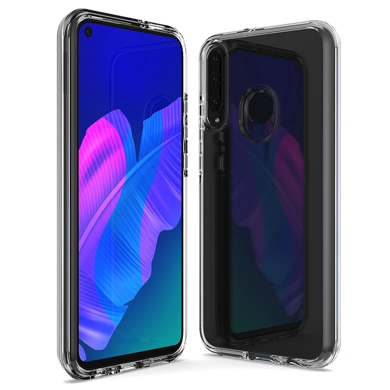 Mexico Hot selling Crystal Clear Back Covers PC TPU 2 In 1 Phone Cases For Huawei Y9A Y7A Y6P