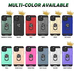 new arrivals kickstand fundas phone case with ring holder for Xiaomi 11 Redmi 9A Note 9S POCO M3