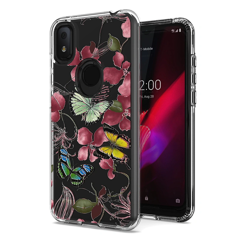 Customised diy flowers cell phone case cover printable design for TCL Revvl 4 Plus 5G