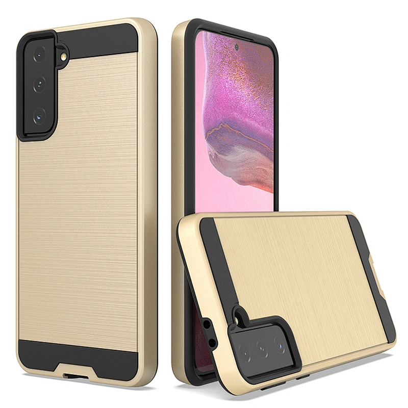 Made in China Wholesale Brushed Metal Case Mobile Phone Cover For Samsung S30 Ultra S21 Plus M31 A02S