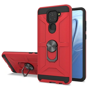 2021 New fashionale pc tpu hybrid ring kickstand phone case for Xiaomi redmi 9 9A note 9s 9 pro 9C